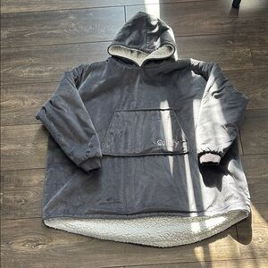 Comfy Kids Gray Pajama Hoodie